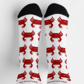 Socks Crab Design ソックス (上部)