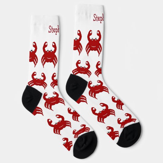 Socks Crab Design ソックス (右)