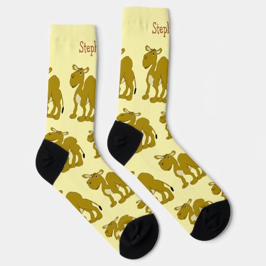 Socks Dromedary Camel Design ソックス (右)