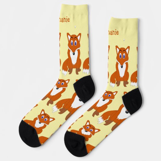 Socks Fox Design ソックス (左)