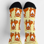 Socks Fox Design ソックス (上部)