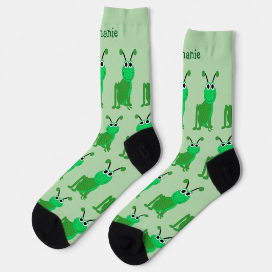 Socks Grasshopper Design ソックス (左)
