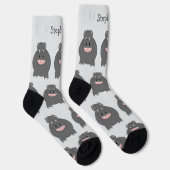 Socks Hippopotamus Design ソックス (右)
