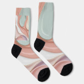 Socks in stylish abstract graphic ソックス (右)
