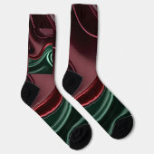 Socks in stylish abstract graphic ソックス (右)