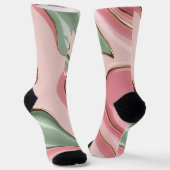 Socks in stylish abstract graphic ソックス (傾斜あり)