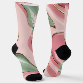 Socks in stylish abstract graphic ソックス