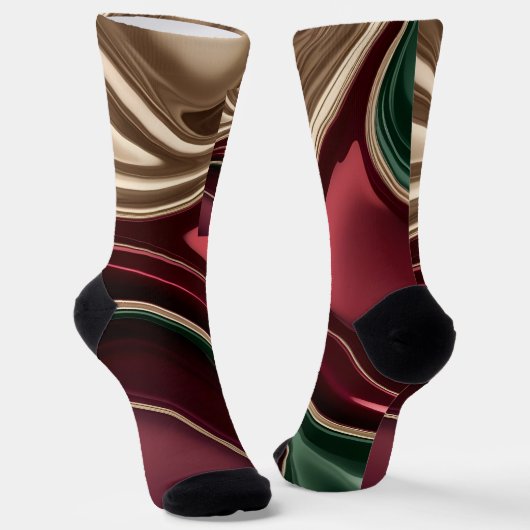 Socks in stylish abstract graphic ソックス (傾斜あり)