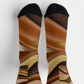 Socks in stylish abstract graphic ソックス (上部)