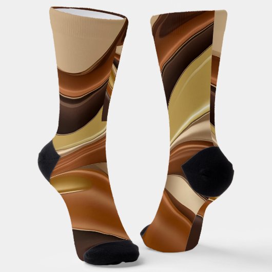 Socks in stylish abstract graphic ソックス (傾斜あり)
