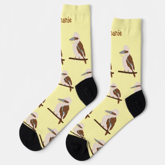 Socks Kookaburra Design ソックス (左)