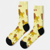 Socks Lion Design ソックス (左)