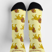 Socks Lion Design ソックス (上部)