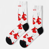 Socks Lobster Design ソックス (左)