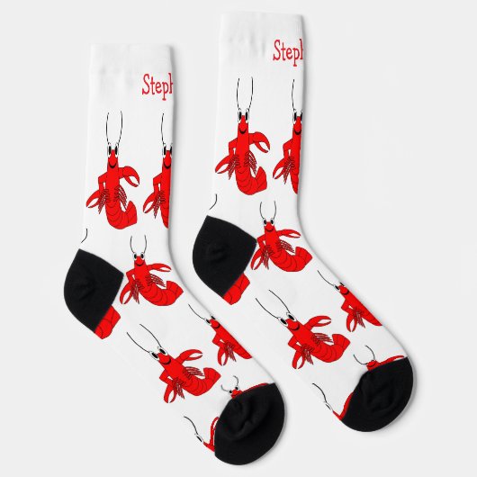 Socks Lobster Design ソックス (右)