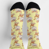 Socks Monkey Design ソックス (上部)