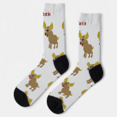 Socks Moose Design ソックス (左)