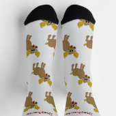 Socks Moose Design ソックス (上部)