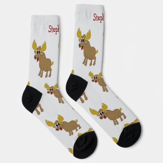 Socks Moose Design ソックス (右)