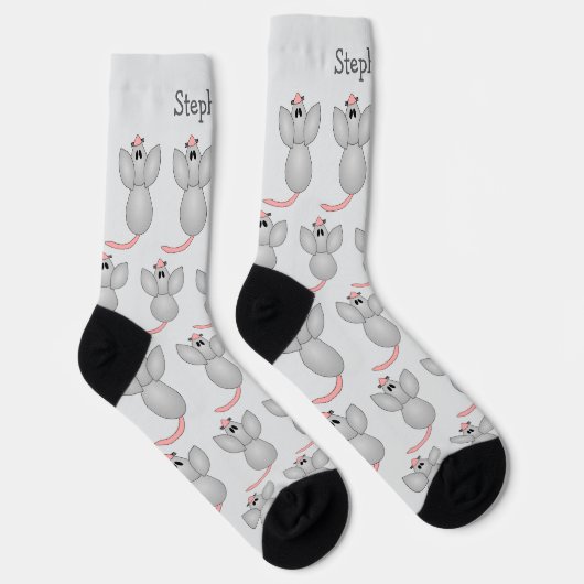 Socks Mouse Design ソックス (右)