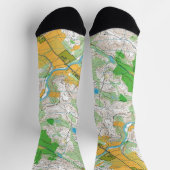 Socks - Orienteering map1 ソックス (上部)