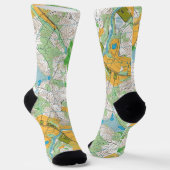 Socks - Orienteering map1 ソックス (傾斜あり)