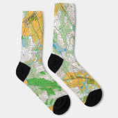 Socks - Orienteering map1 ソックス (右)