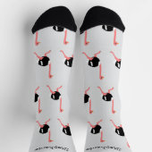 Socks Ostrich Design ソックス (上部)