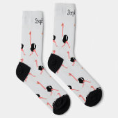 Socks Ostrich Design ソックス (右)