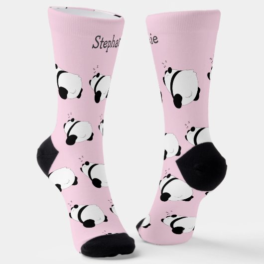 Socks Panda Design ソックス (傾斜あり)