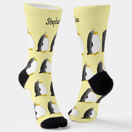 Socks Penguin Design ソックス (傾斜あり)