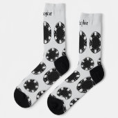 Socks Poker Chip Design ソックス (左)