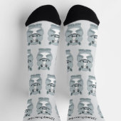 Socks Rhinoceros Design ソックス (上部)