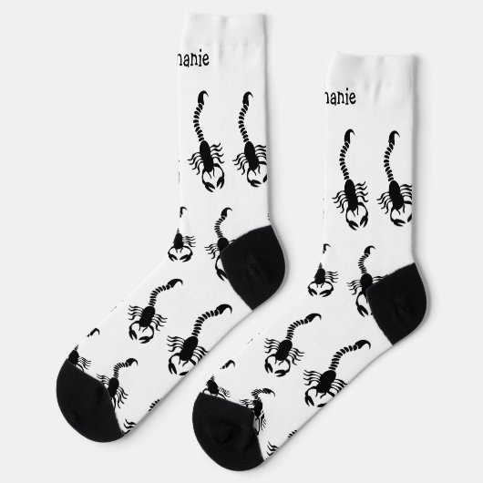Socks Scorpion Design ソックス (左)