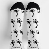 Socks Scorpion Design ソックス (上部)