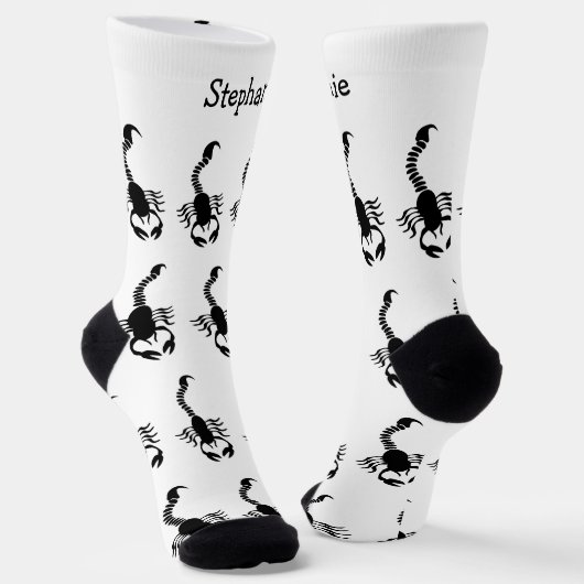 Socks Scorpion Design ソックス (傾斜あり)