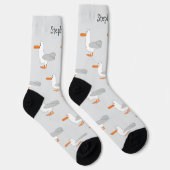 Socks Seagull Design ソックス (右)
