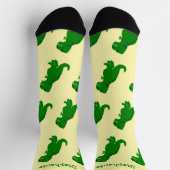 Socks T-Rex Design ソックス (上部)