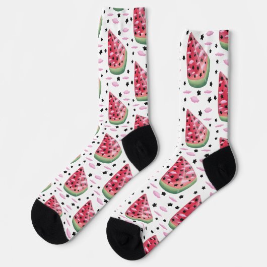 Socks watermelon star  ソックス (左)