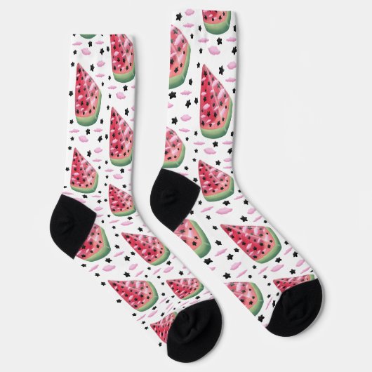 Socks watermelon star  ソックス (右)