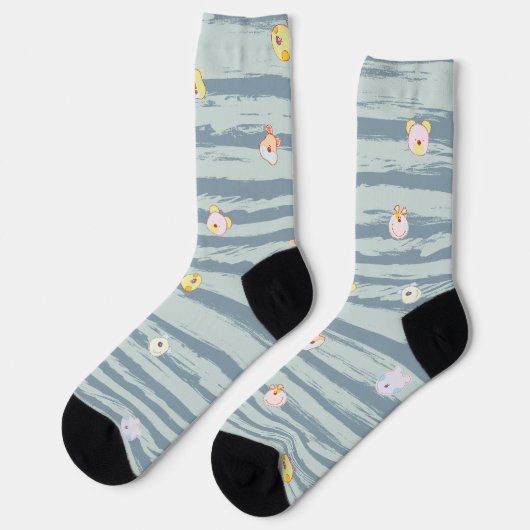 Socks – Whimsy Faces ソックス (左)