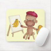 Socky小さい芸術家ソックス猿のマウスパッド マウスパッド (マウス)