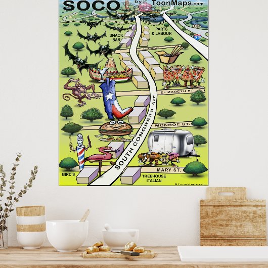 SOCOポスター ポスター (キッチン)