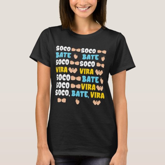 Soco Bate Vira Music Danceパーティー_2 Tシャツ (正面)