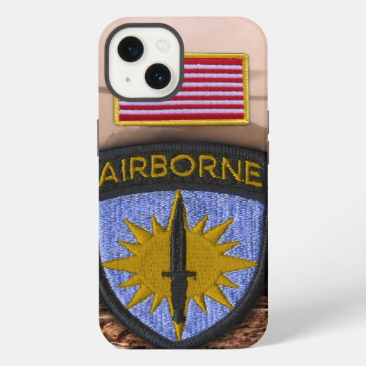SOCPAF特殊作戦太平洋退役軍人ベテランパッチ iPhoneケース (裏面)