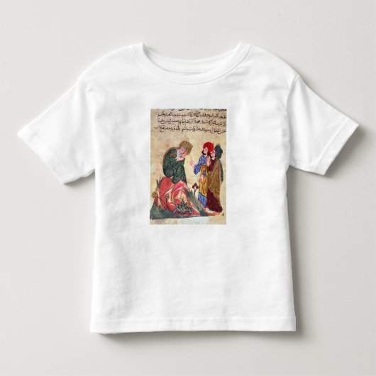 Socratesおよび彼の学生 トドラーTシャツ (正面)