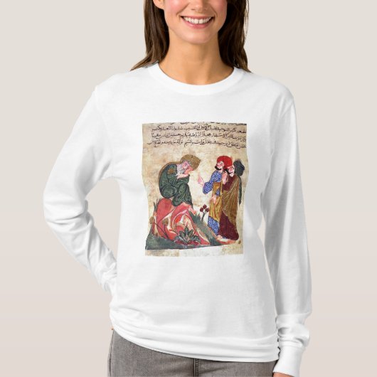 Socratesおよび彼の学生 Tシャツ (正面)