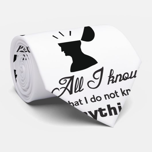 Socratesのおもしろいな引用文 ネクタイ (ロール)