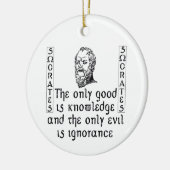 Socratesのオーナメント セラミックオーナメント (左)
