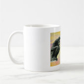 Socratesの有名な引用文-知恵は驚異で始まります コーヒーマグカップ (左)